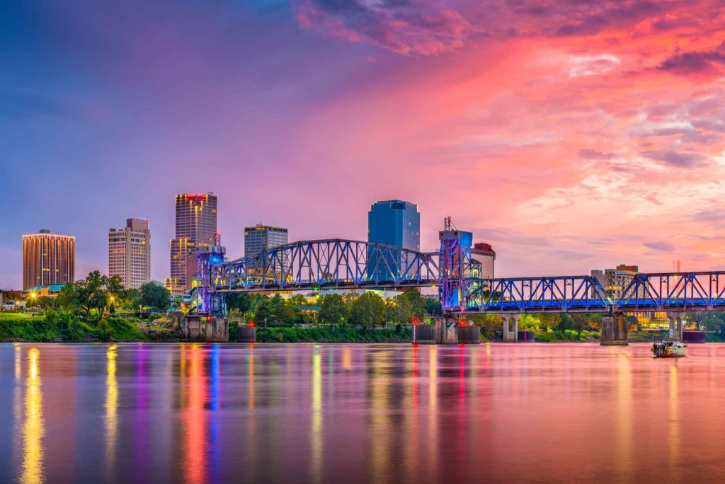 Little Rock, AR skyline