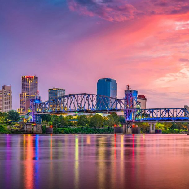 Little Rock, AR skyline