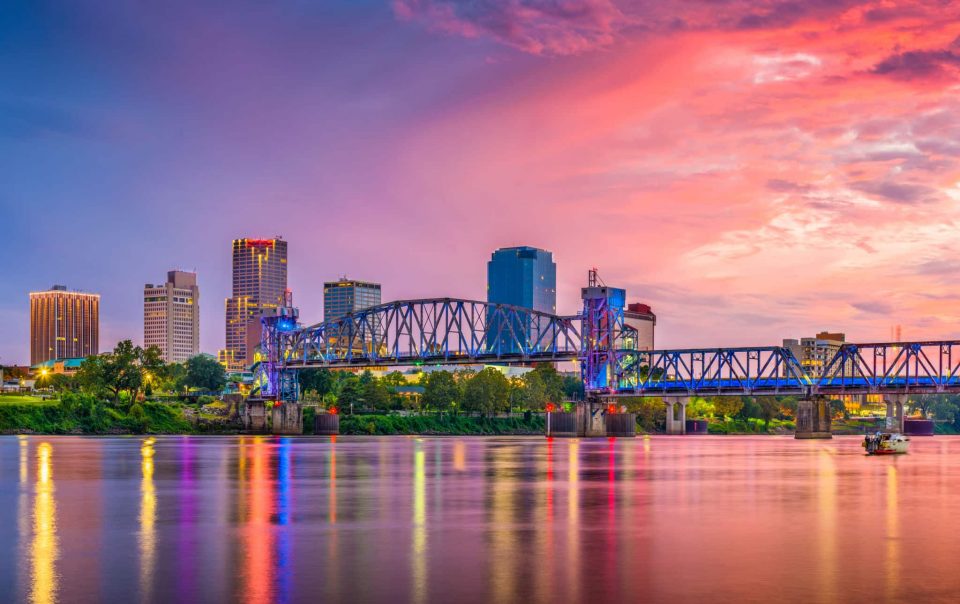 Little Rock, AR skyline