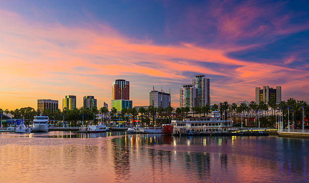 Long Beach Sunset Photo BluPrint Home Loans